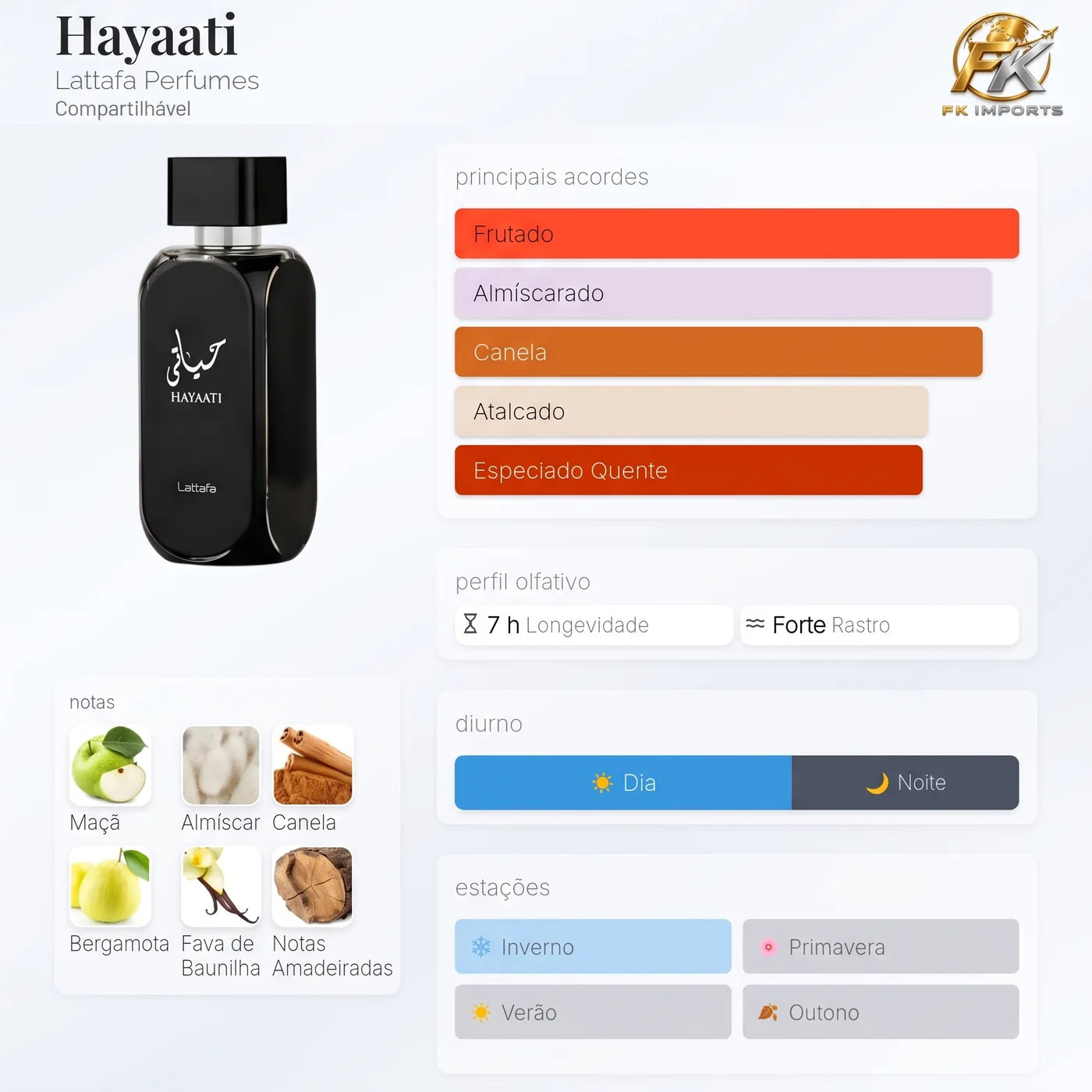Hayaati Black Lattafa 100 ml