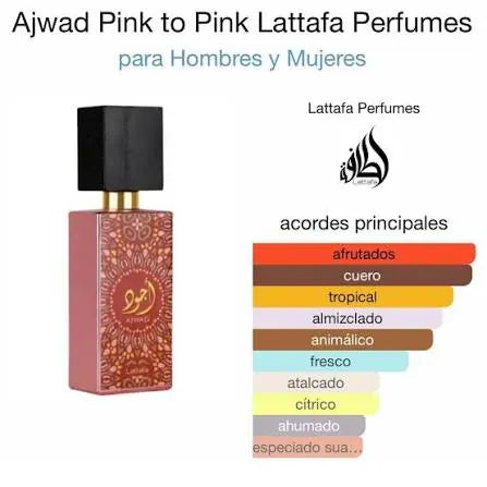 Ajwad Pink Lattafa 60 ml